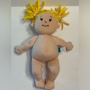 Manhattan Toy Soft Baby Doll Stella 14 inch Doll with Magnetic Mouth Yellow Hair